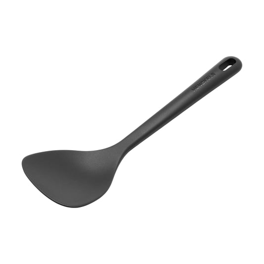 HENCKELS Silicone Onyx Wok Turner, 31 Cm, Silicone