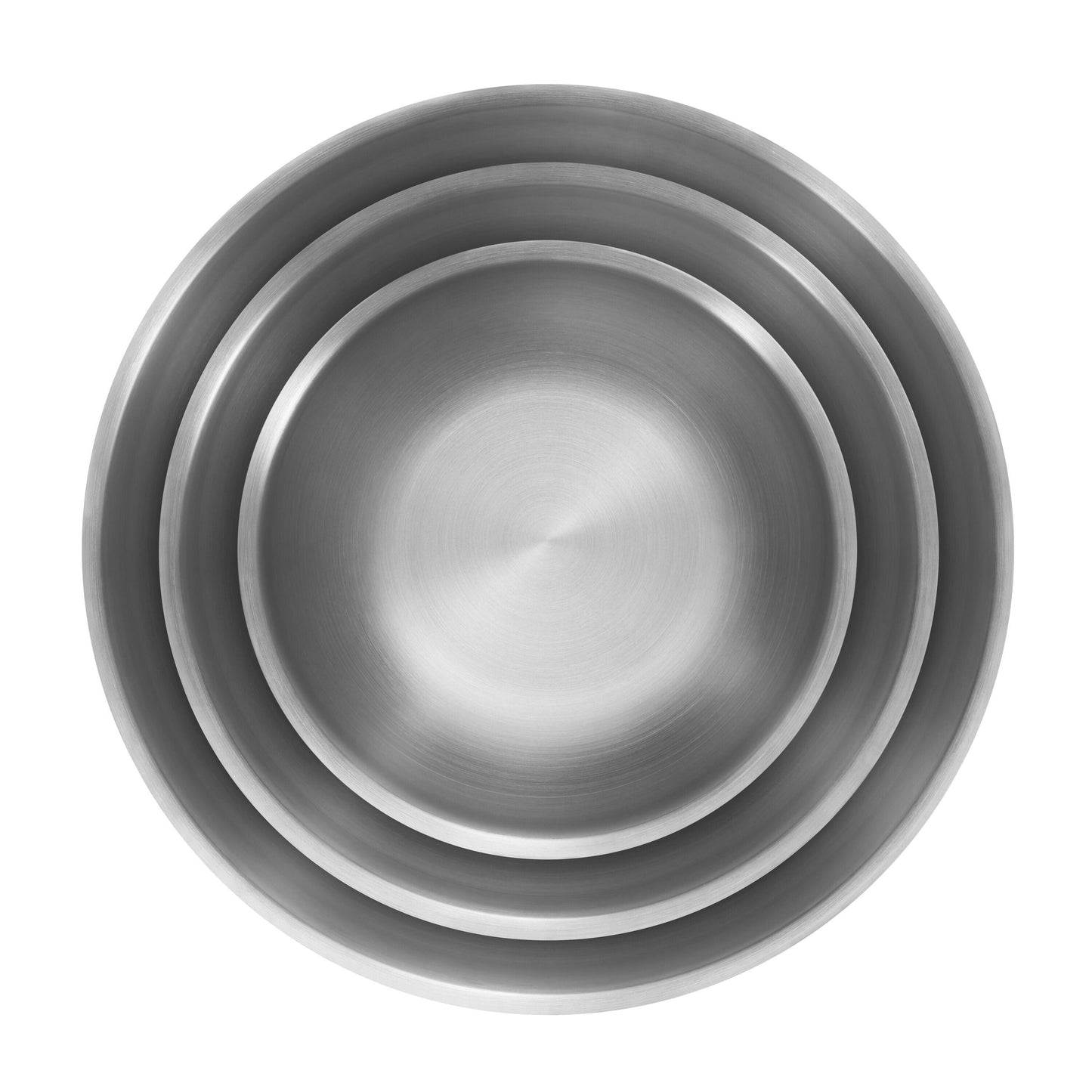 ZWILLING Prep 3 Piece 18/10 Stainless Steel Bowl Set, Silver