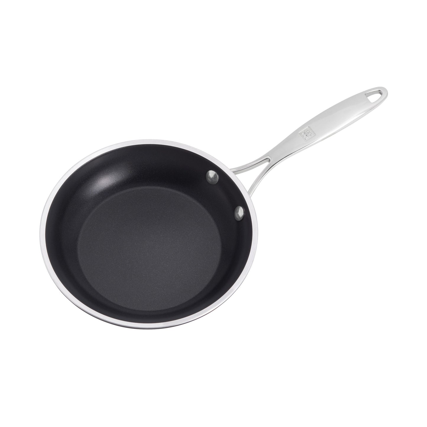 ZWILLING Forte Plus Fry Pan Set, 3 Piece, Aluminum, Ceramic Titanium