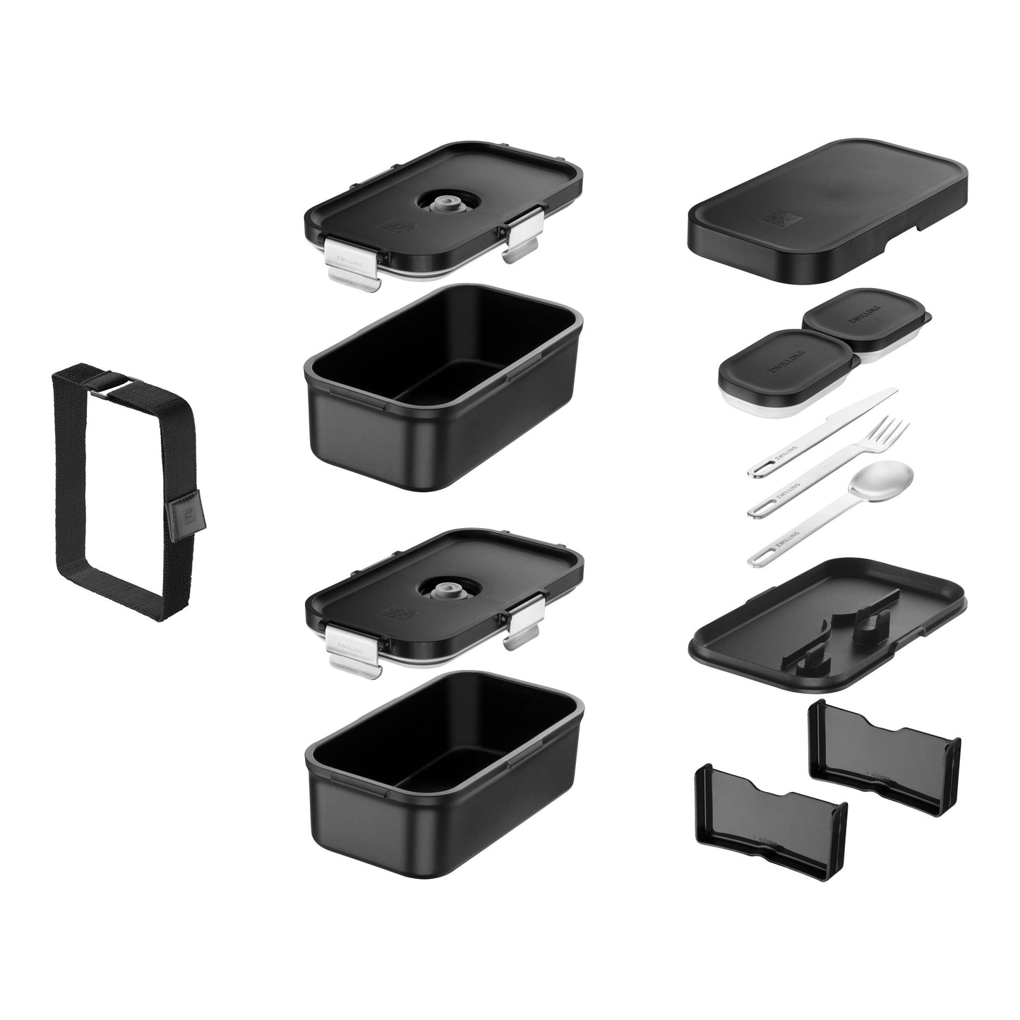 ZWILLING Fresh & Save Vacuum Lunch Box, Pp, Black