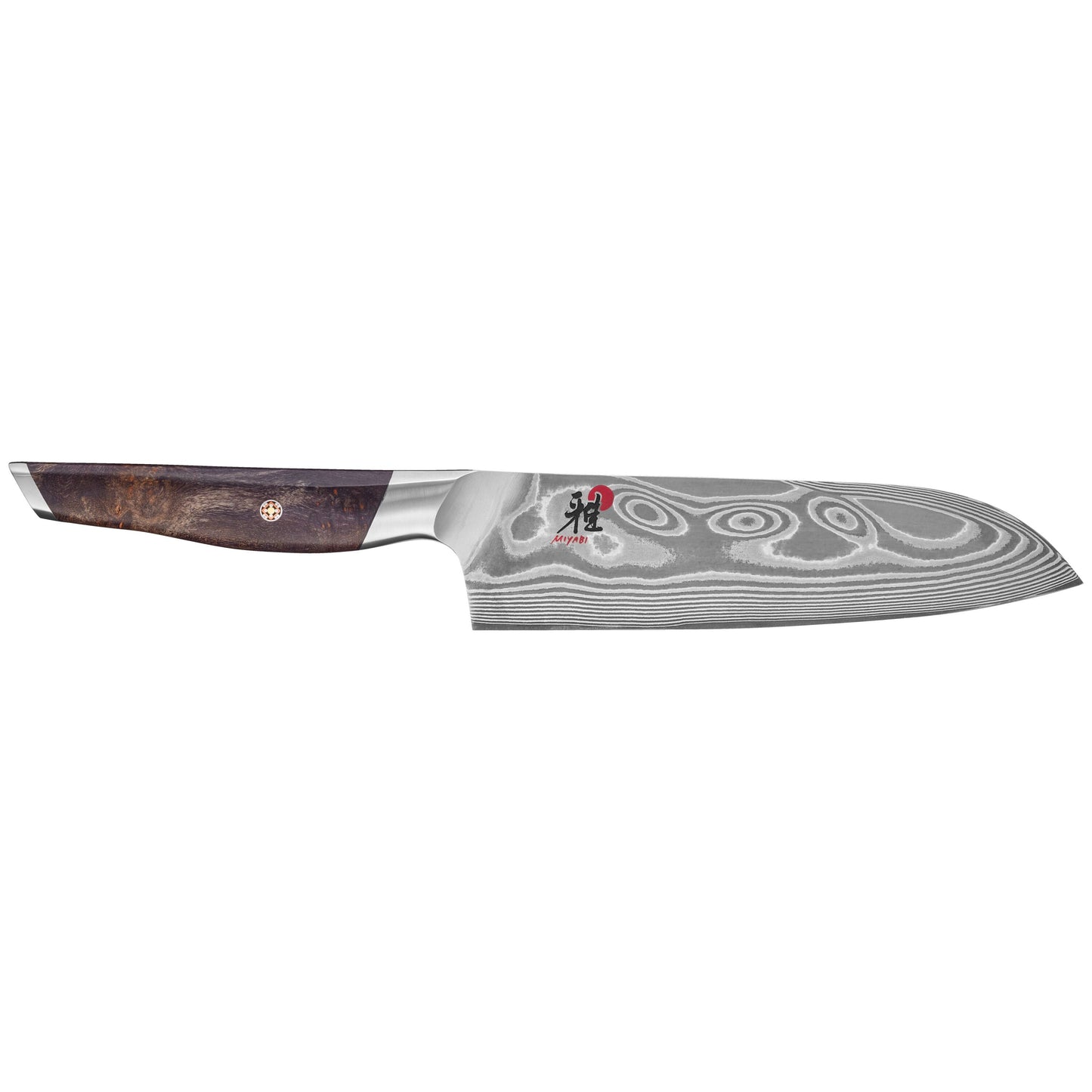 MIYABI IKI 7 Inch, Santoku, Brown