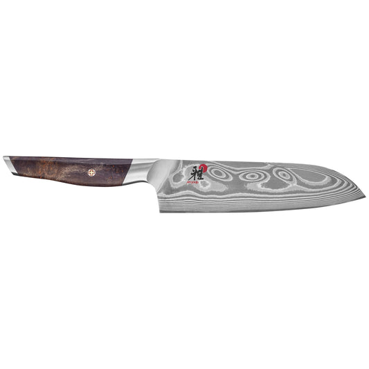 MIYABI IKI 7 Inch, Santoku, Brown