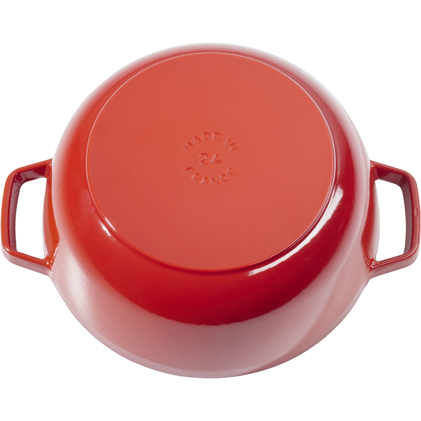 Staub La Cocotte 4.8 L Cast Iron Round French Oven, Cherry