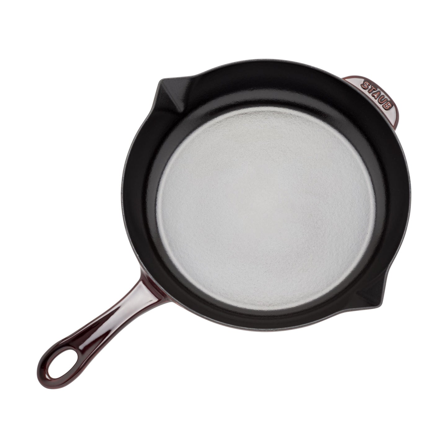 STAUB Pans 26 Cm / 10 Inch Cast Iron Frying Pan, Grenadine-Red