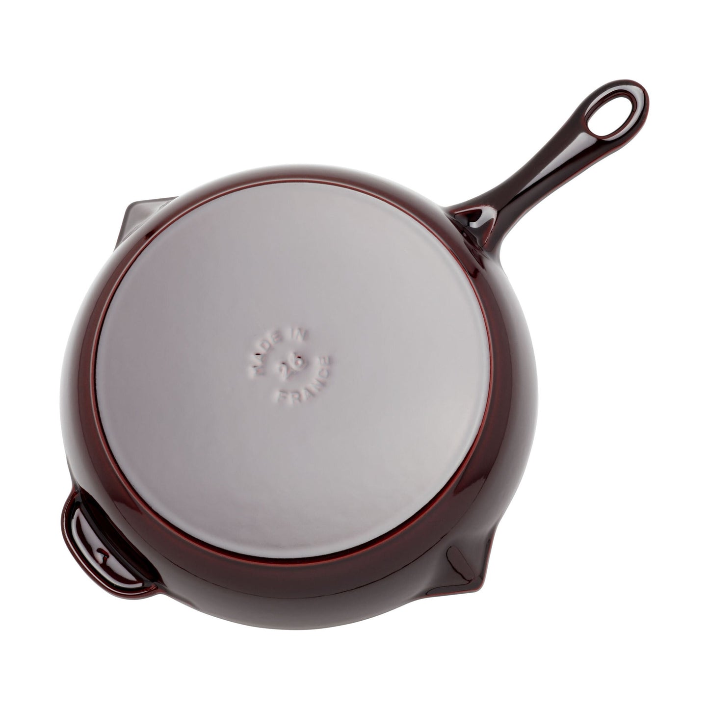 STAUB Pans 26 Cm / 10 Inch Cast Iron Frying Pan, Grenadine-Red