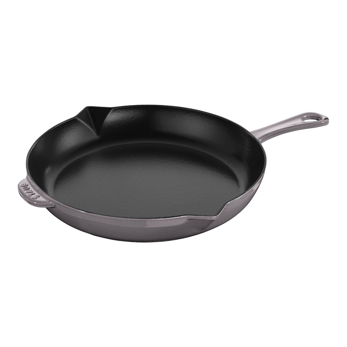 STAUB Pans 30 cm / 12 inch Cast Iron Frying Pan, Graphite-Grey