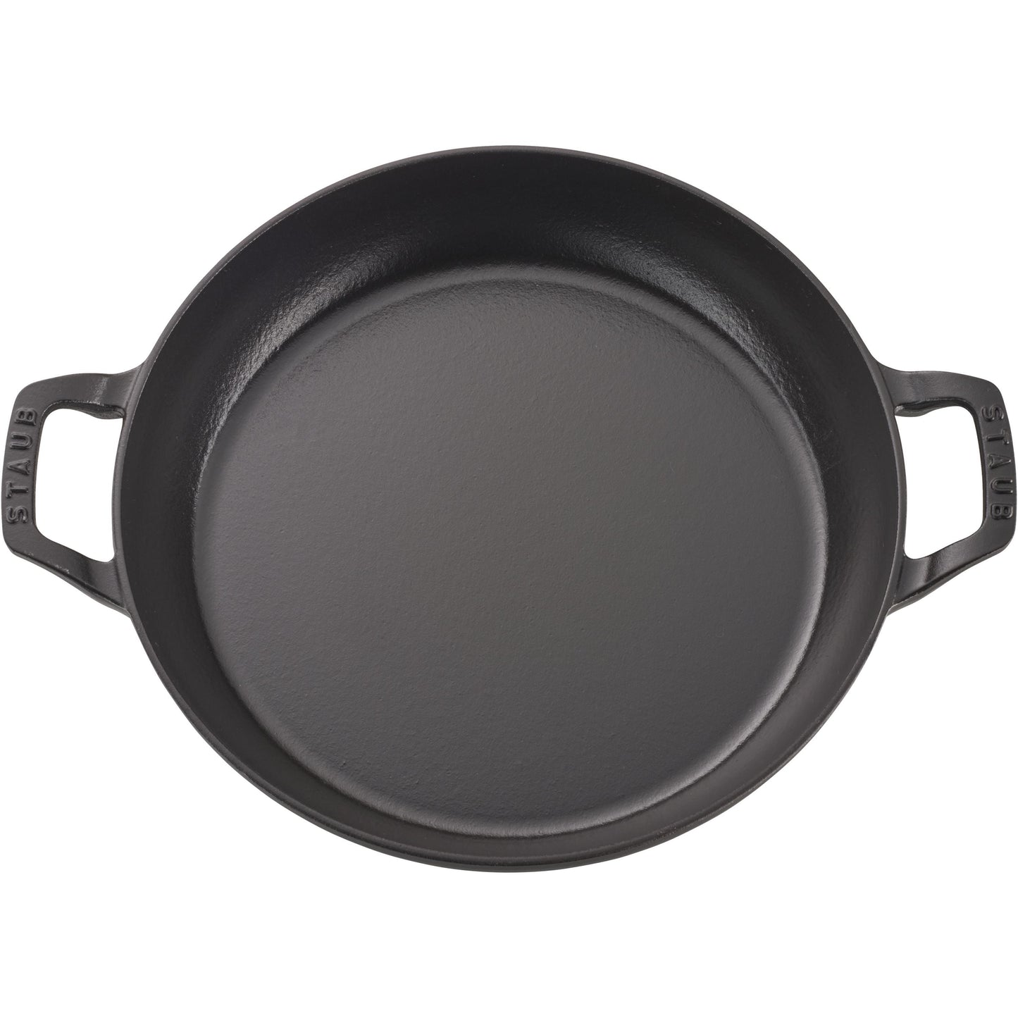 STAUB Braisers 3.5 L Cast Iron Round Heritage Braiser/Sauté Pan, Graphite-Grey