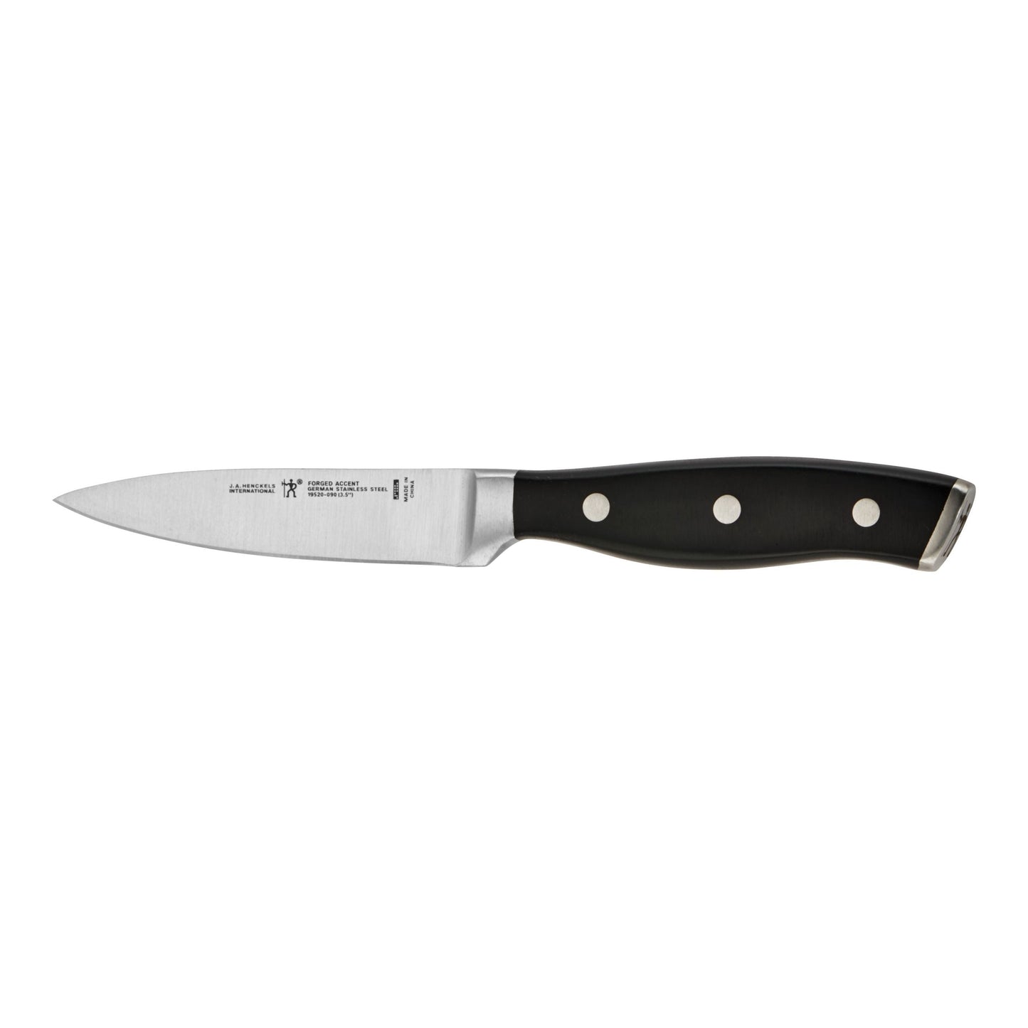 HENCKELS Forged Accent 3.5 Inch Paring Knife, Black