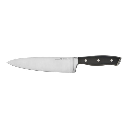 HENCKELS Forged Accent 8 Inch Chef's Knife, Black