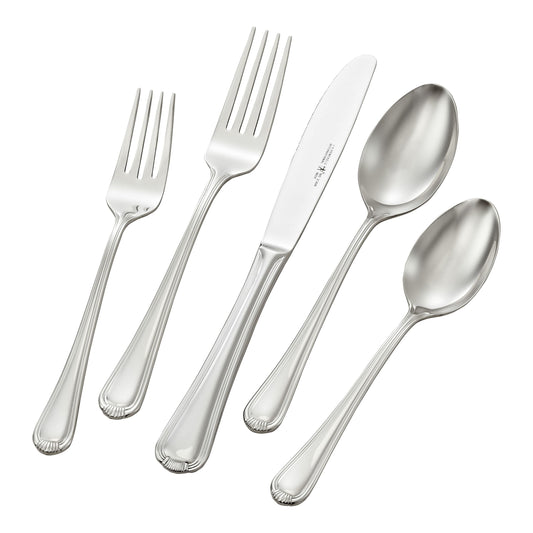 HENCKELS Alcea 20 Piece Flatware Set Polished