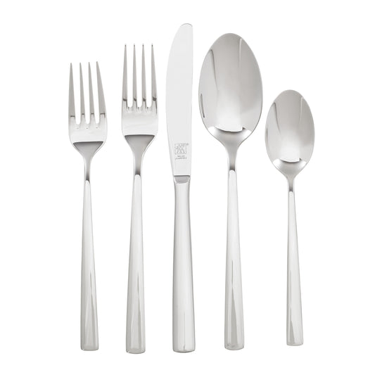 ZWILLING Loft 20 Piece Flatware Set Matted/Polished