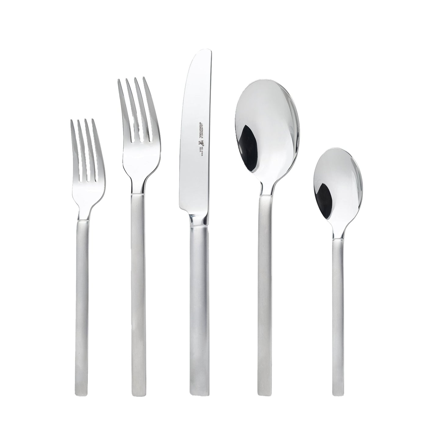 HENCKELS Carrara 20 Piece Flatware Set Polished