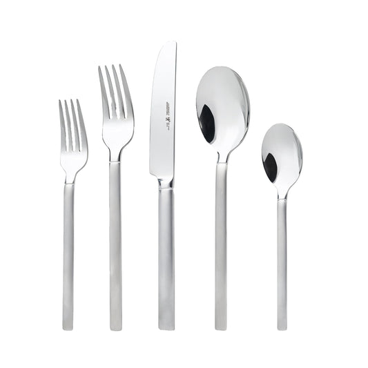 HENCKELS Carrara 20 Piece Flatware Set Polished