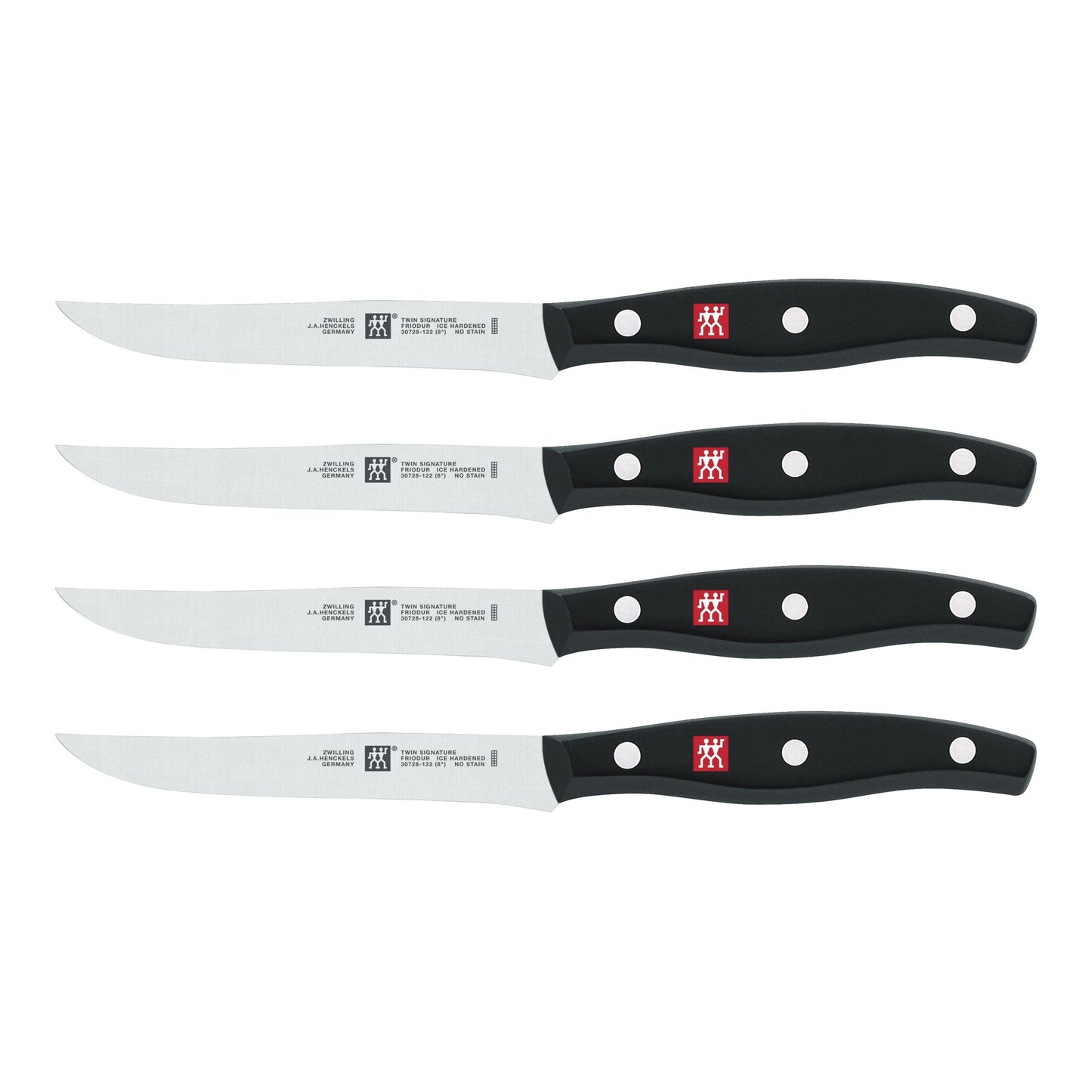 ZWILLING TWIN Signature 4 Piece Knife Set, Black