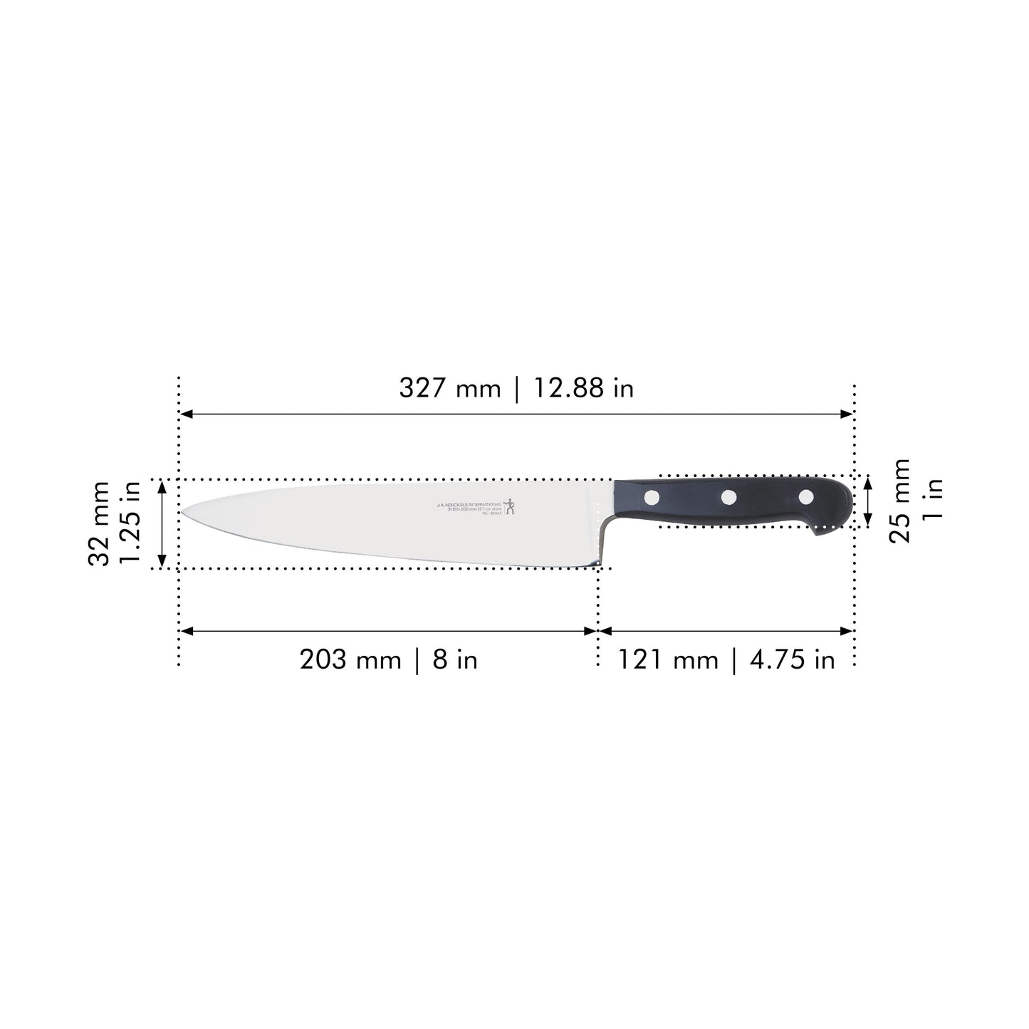 HENCKELS Classic 8 inch Chef's Knife