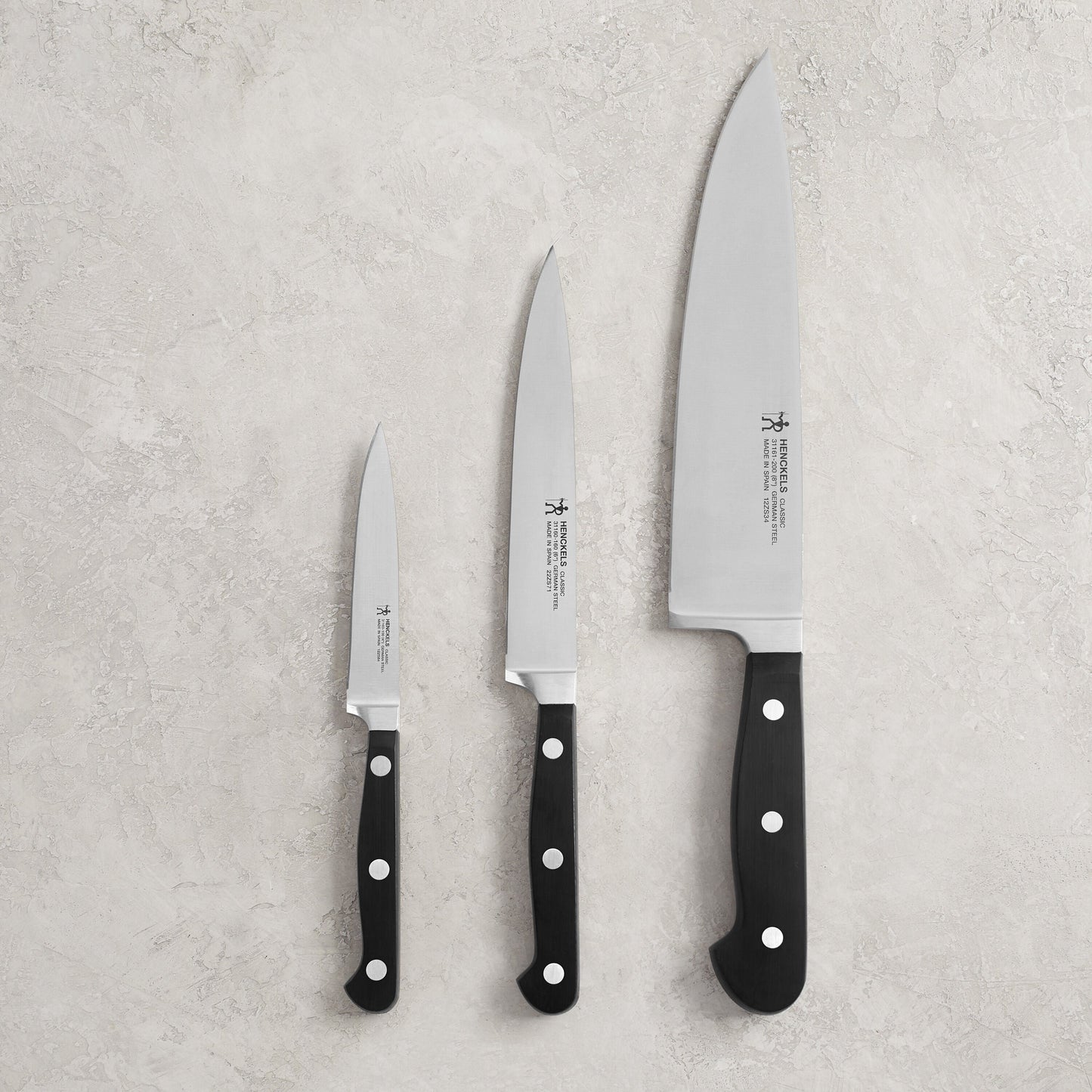 HENCKELS Classic 3 Piece Knife Set