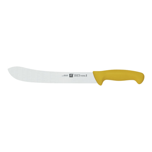 ZWILLING TWIN Master 10 Inch Butcher Knife, Yellow