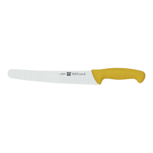ZWILLING TWIN Master 10 Inch Bread Knife, Yellow