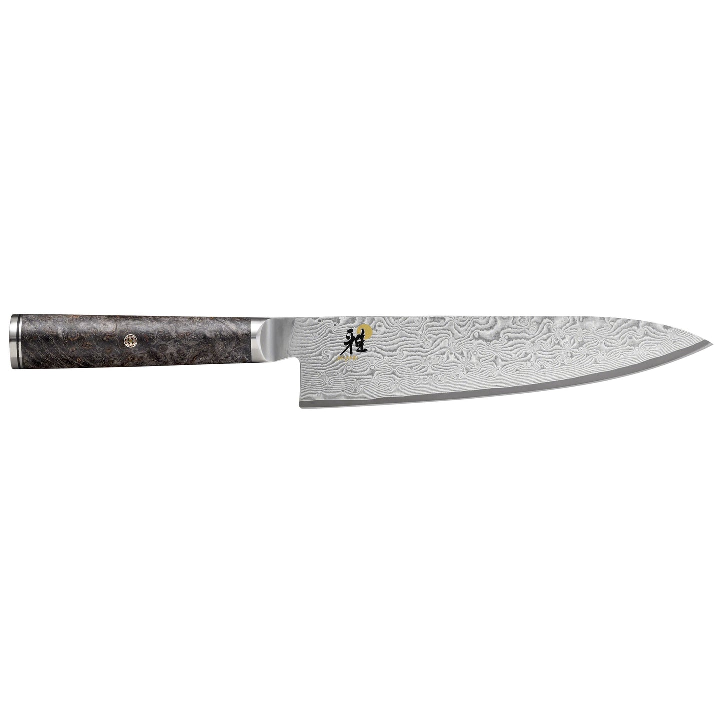 MIYABI 5000 MCD 67 2 Piece Santoku and Prep Knife Set, Brown