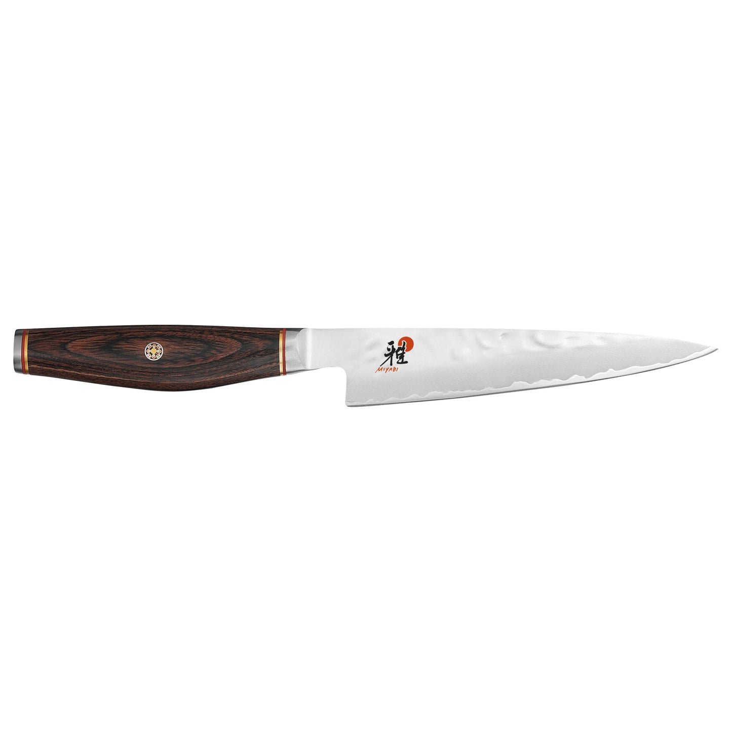 MIYABI 6000 MCT 3 Piece Knife Set, Brown