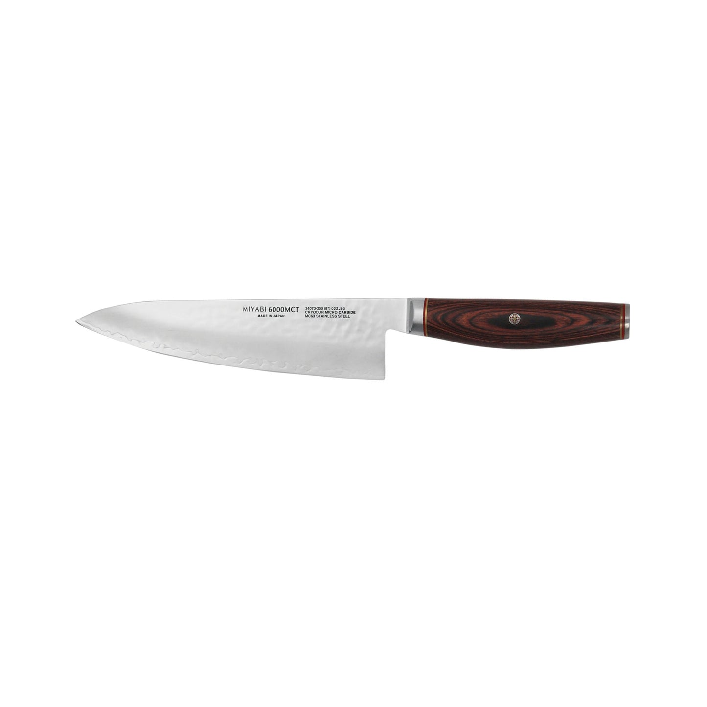MIYABI 6000 MCT 6 Inch Gyutoh, Brown