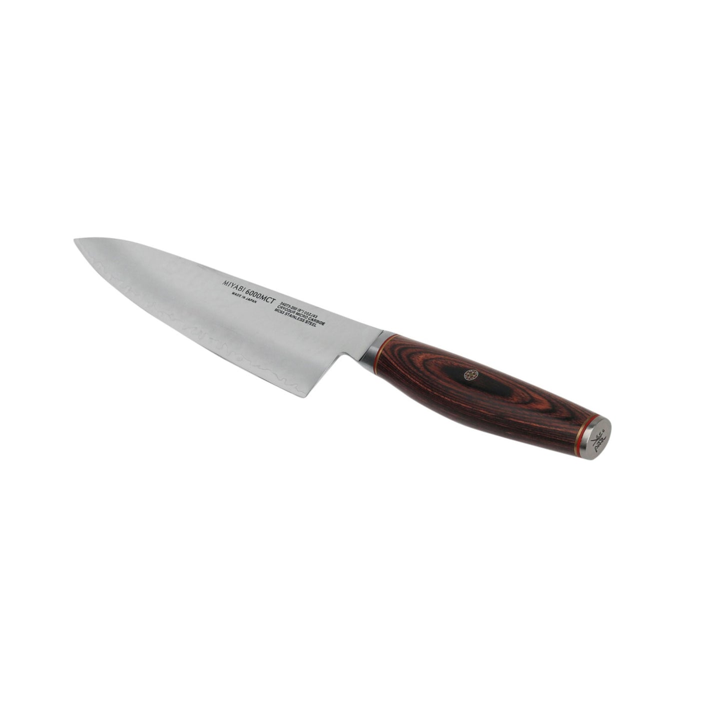 MIYABI 6000 MCT 8 Inch Gyutoh, Brown