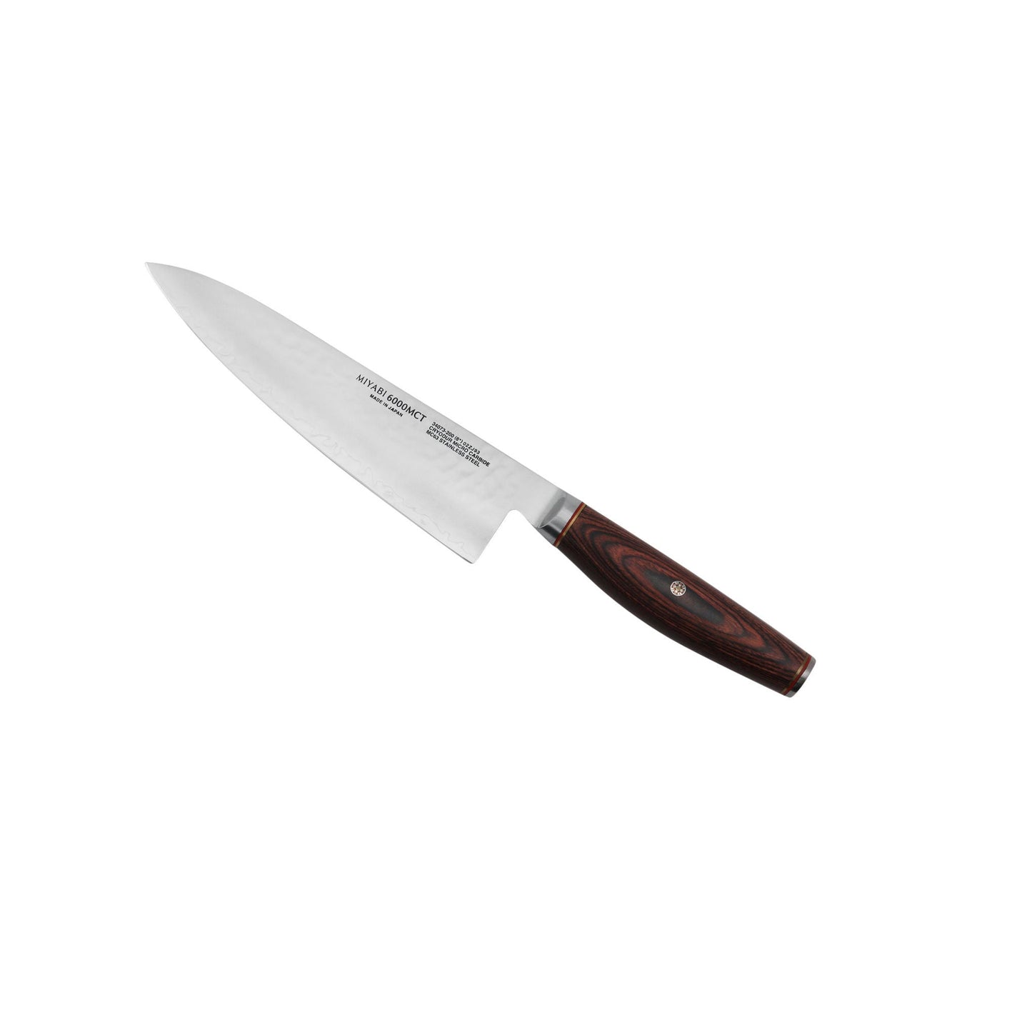 MIYABI 6000 MCT 8 Inch Gyutoh, Brown