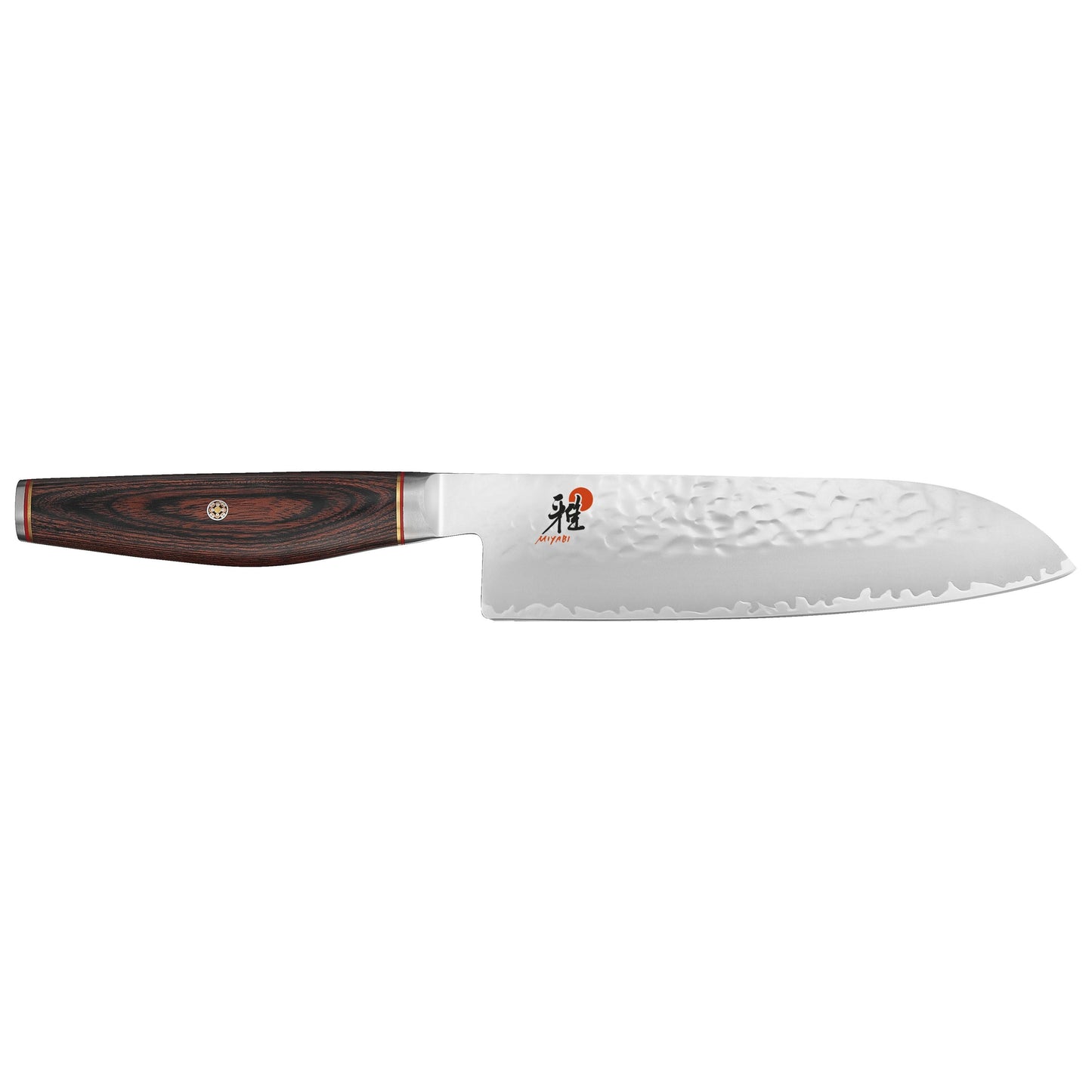 MIYABI 6000 MCT 3 Piece Knife Set, Brown