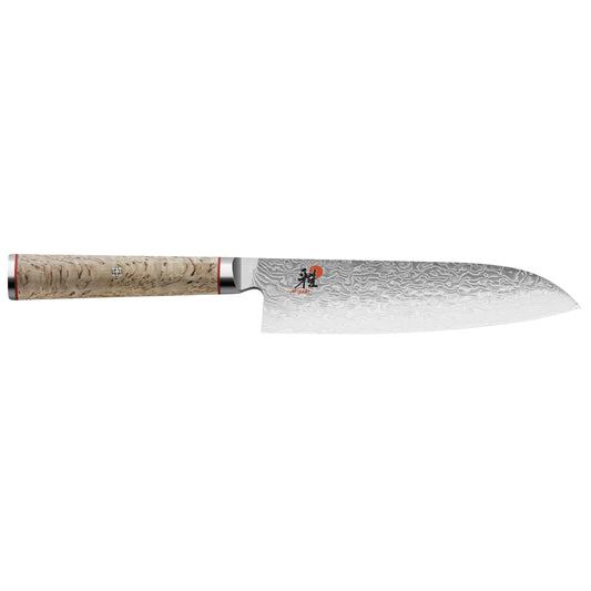 MIYABI 5000 MCD 7 Inch Santoku, Brown