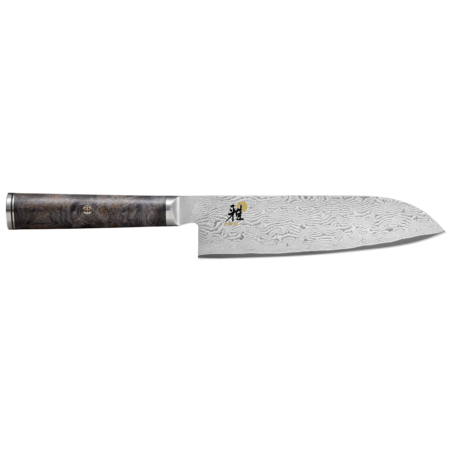 MIYABI 5000 MCD 67 2 Piece Santoku and Prep Knife Set, Brown