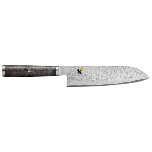 MIYABI 5000 MCD 67 7 inch Santoku, Brown