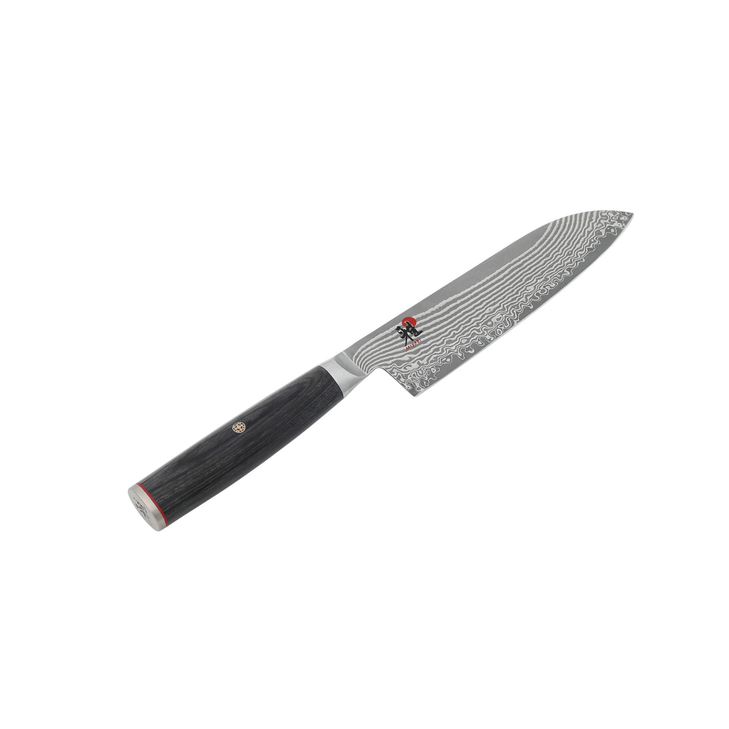 MIYABI 5000 FC-D 7 Inch Santoku, Black