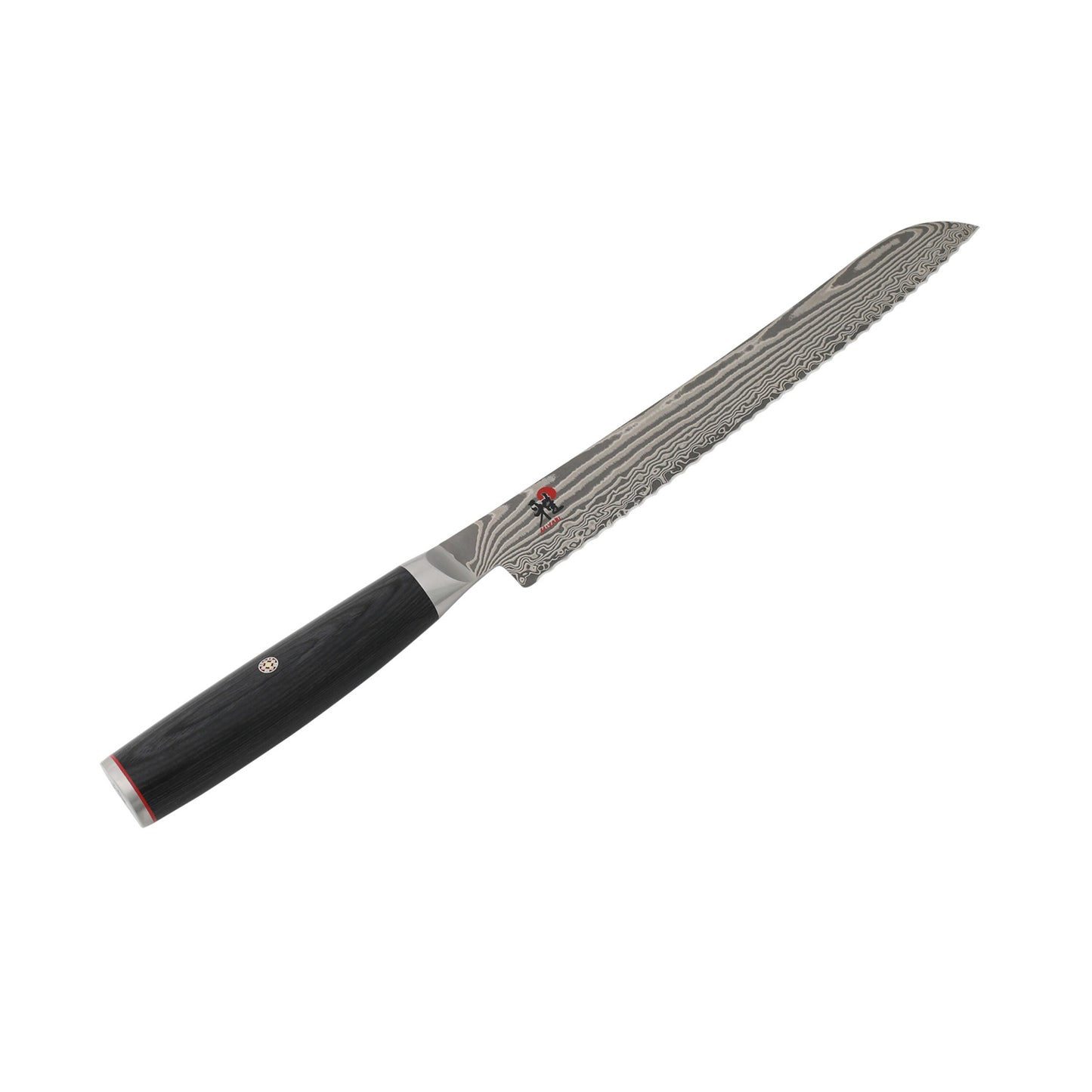 MIYABI 5000 FC-D 9.5 Inch Bread Knife, Black