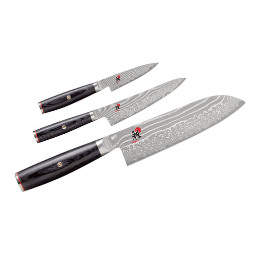 MIYABI 5000 FC-D 3 Piece Knife Set