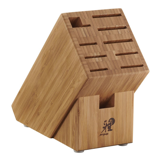 MIYABI Knife Block Empty, Bamboo
