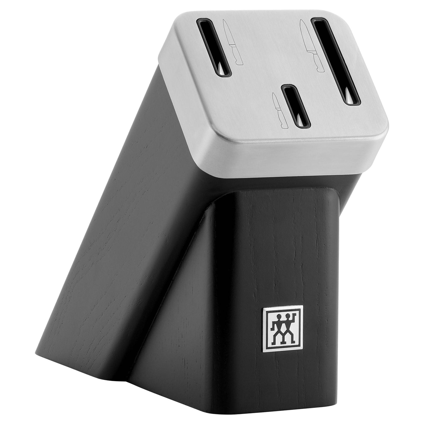 ZWILLING **** Four Star 4 Piece Self Sharpening Block Set, Black