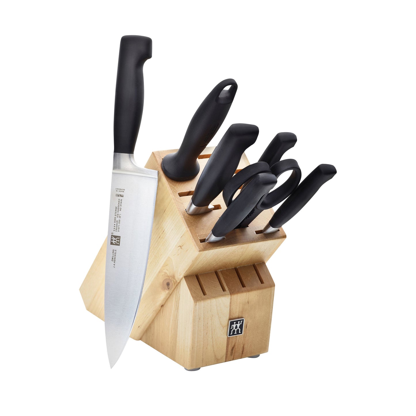 ZWILLING **** Four Star 8 Piece Knife Block Set, Nature