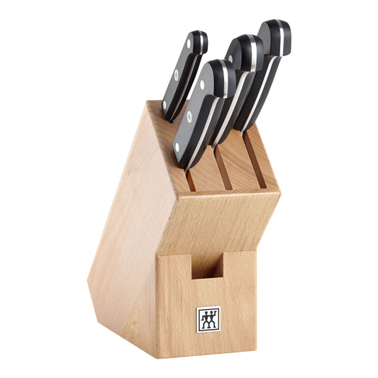 ZWILLING Gourmet 5 Piece, Knife Block Set, Nature