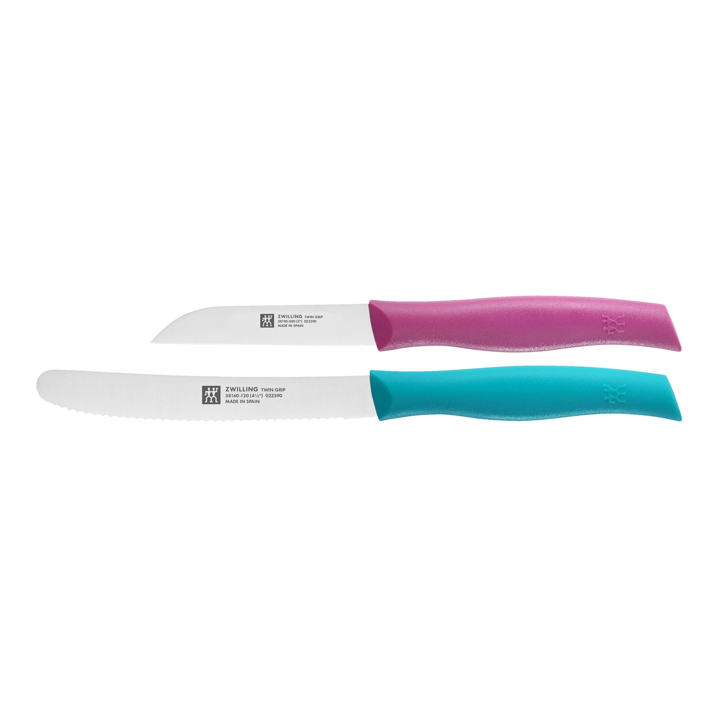 ZWILLING TWIN Grip 2 Piece Knife Set, Mixed Colours