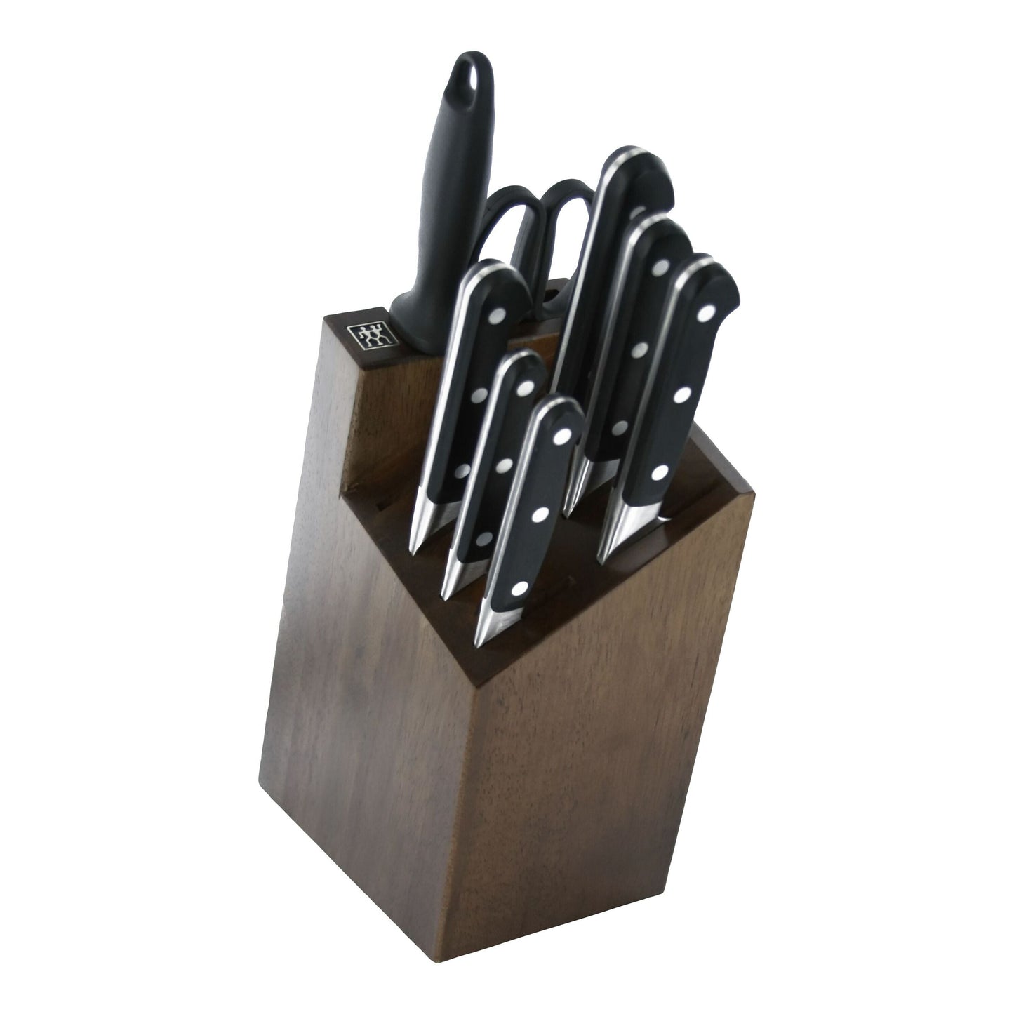 ZWILLING Pro 9 Piece Knife Block Set, Black