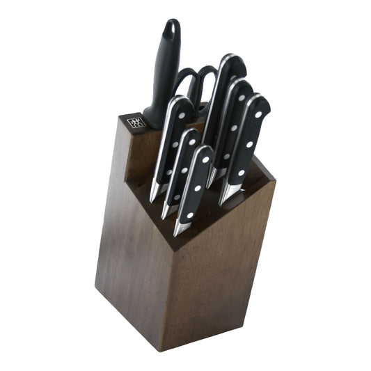 ZWILLING Pro 9 Piece Knife Block Set, Black