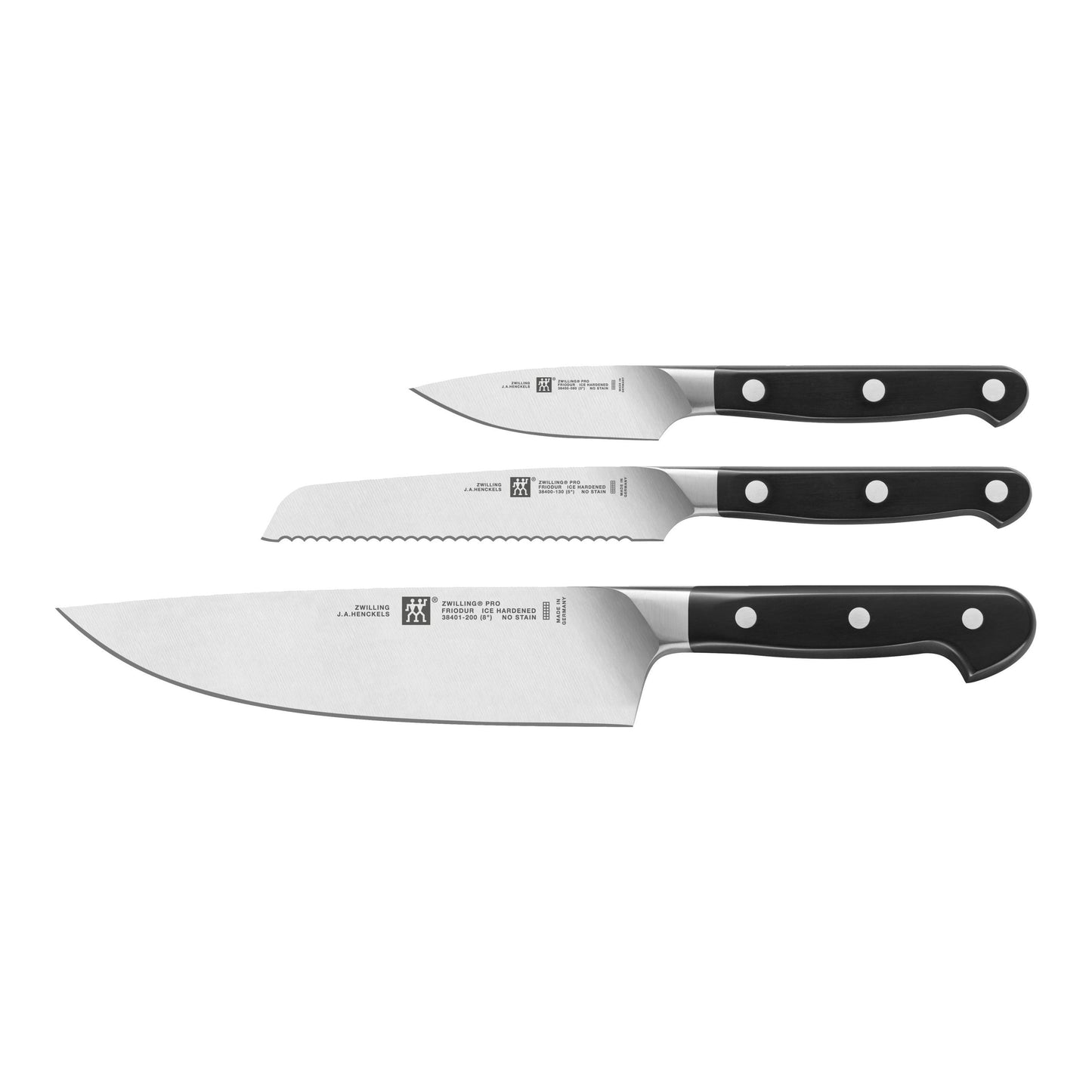 ZWILLING Pro 3 Piece Knife Set