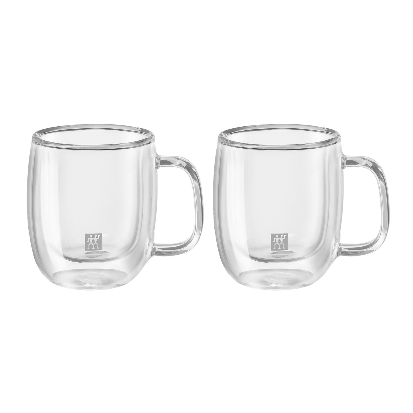 ZWILLING Sorrento Plus 2 Piece Espresso Glass Set, Transparent