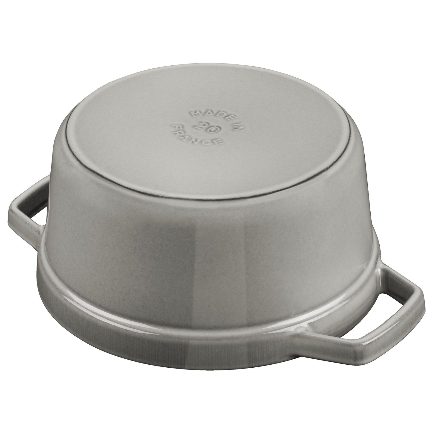 STAUB La Cocotte 5.25 L Cast Iron Round Cocotte, Graphite-Grey