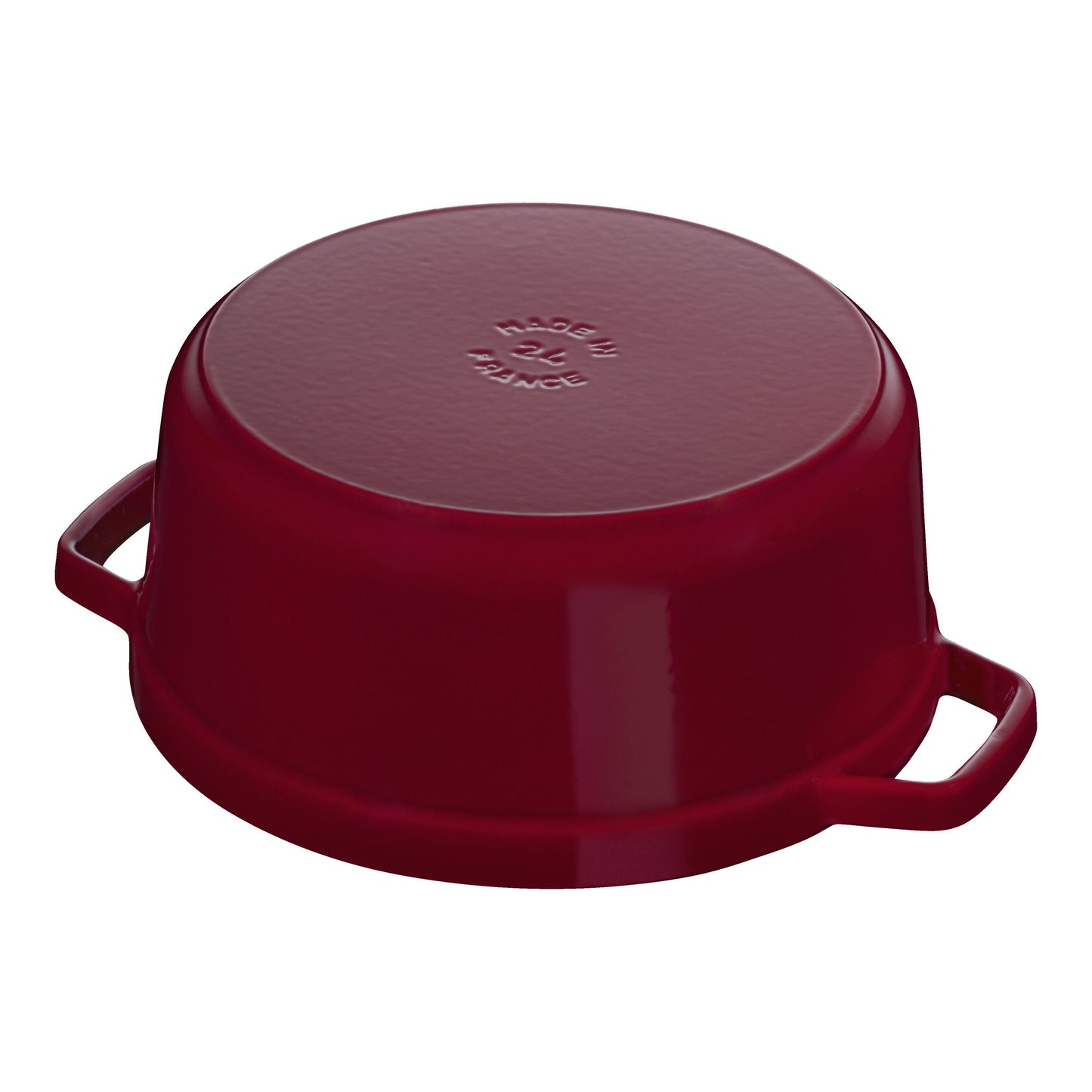 STAUB La Cocotte 6.75 L Cast Iron Round Cocotte, Bordeaux