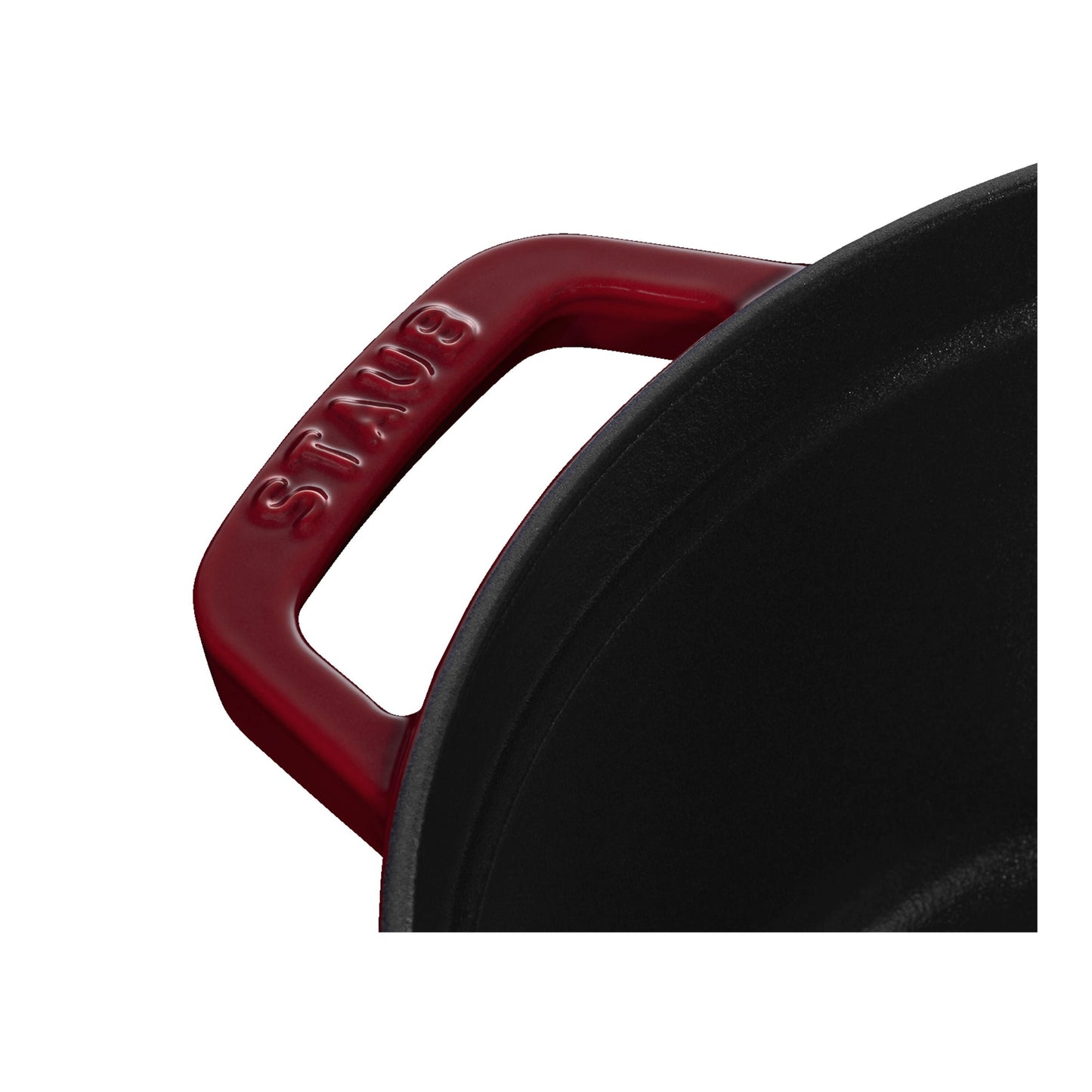 STAUB La Cocotte 4.75 L Cast Iron Round Tall Cocotte, Bordeaux