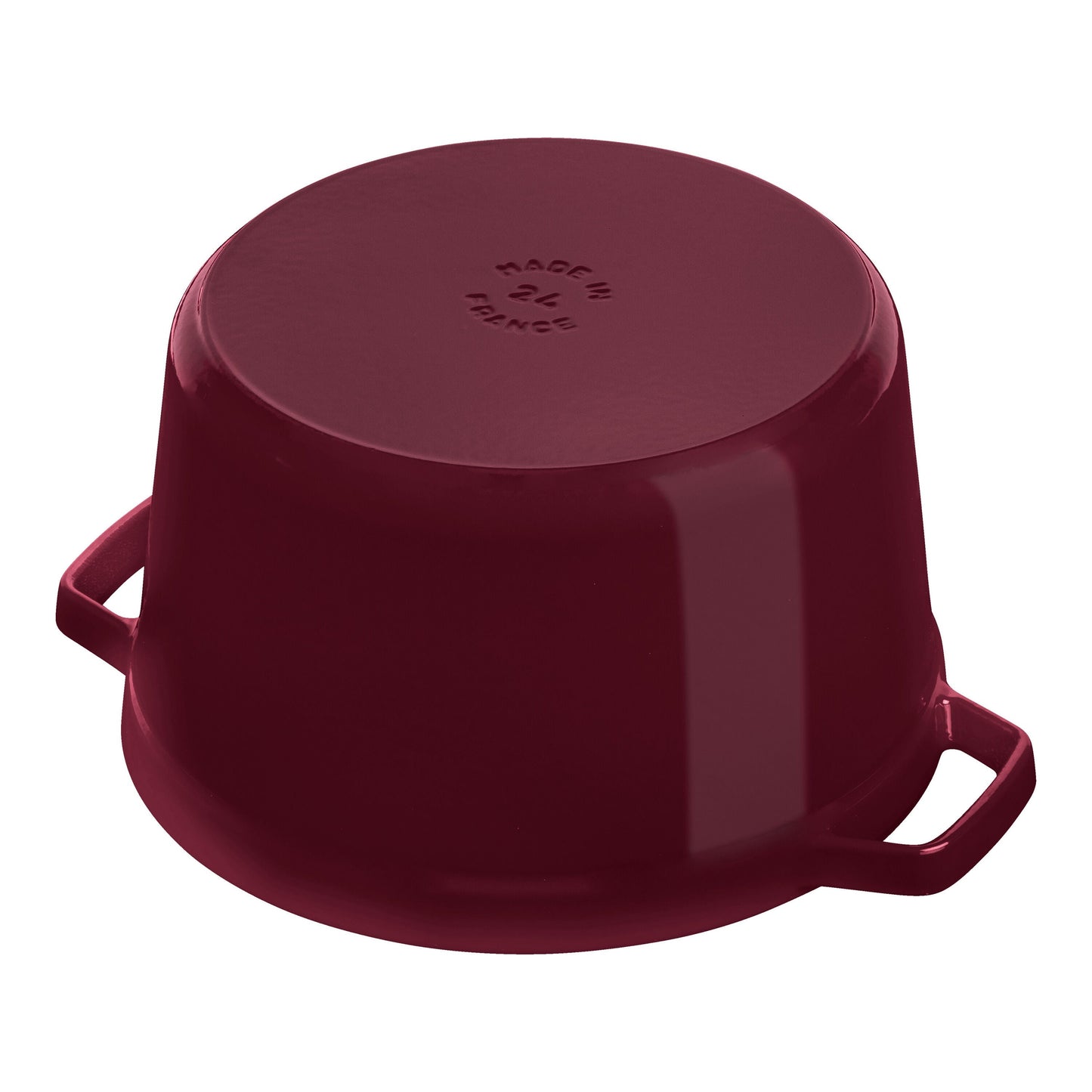 STAUB La Cocotte 4.75 L Cast Iron Round Tall Cocotte, Bordeaux