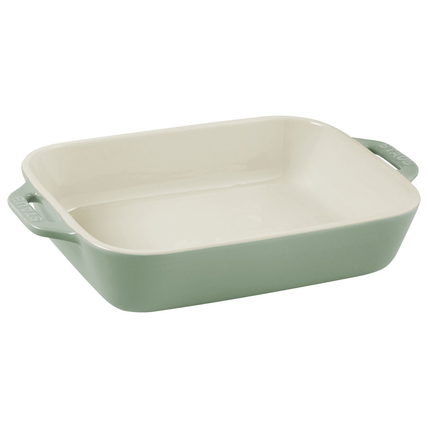 STAUB Ceramique Rectangular Baking Dish Set Eucalyptus 3 Piece