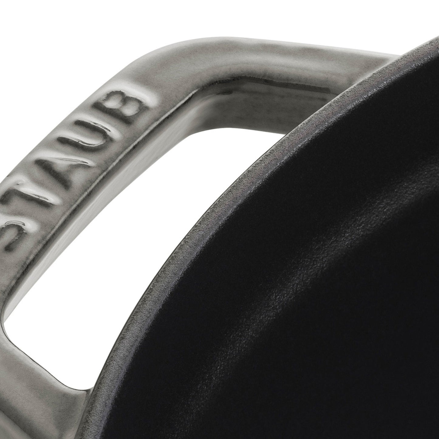 STAUB La Cocotte 3.7 L Cast Iron Round Cocotte, Graphite-Grey