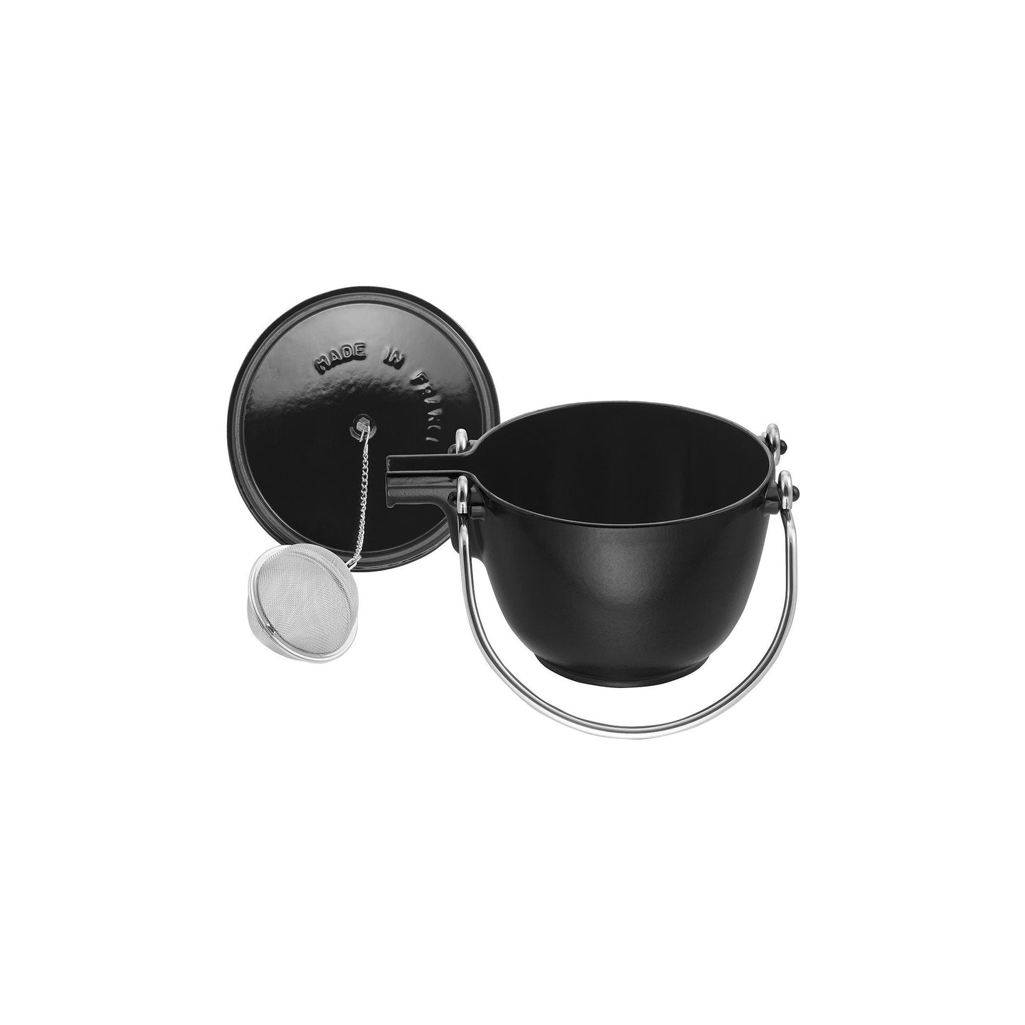 STAUB Specialities 1.1 L Tea Pot, Black